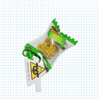 Image 2 of Koala Choco and Milk Ball Candy Bag Charms