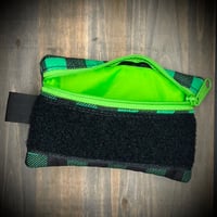 Image 4 of Flippin XL Wallet - Spooky Green Plaid