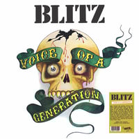 Blitz "Voice of a Generation" LP (colored vinyl)