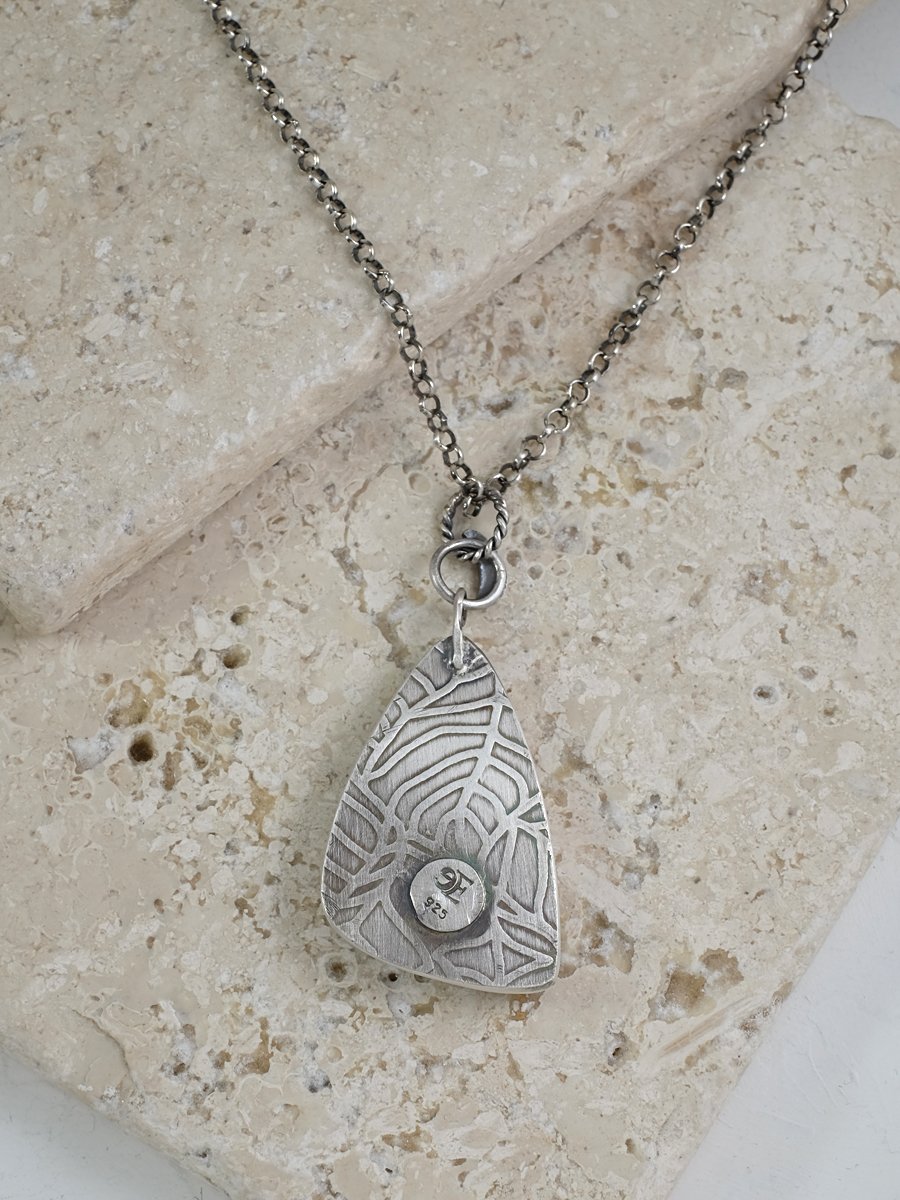 Image of Rocky Butte Jasper and Sterling Silver Necklace