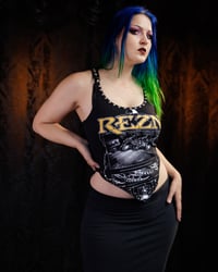 Image 1 of Small-Large REZN Crop Top