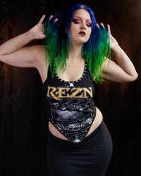 Image 4 of Small-Large REZN Crop Top