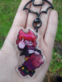 Image 2 of FNF Cassandra Keychain