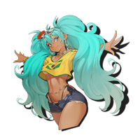 Image 3 of Brazilian Miku Sticker