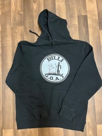 Black Big Billigoat Logo Hoodie