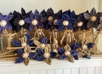 Image 1 of Memory Flowers custom created from a clients loved ones precious workwear