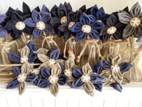 Image 2 of Memory Flowers custom created from a clients loved ones precious workwear