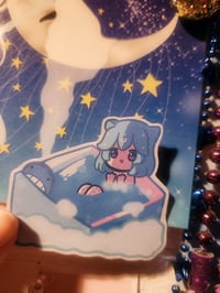 Vtuber Bao Burst my Bubble sticker 