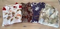 Image 5 of Memory Flowers custom created for a clients loved ones beautiful shirts 