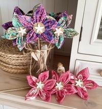 Image 2 of Memory Flowers custom created from a clients loved ones beautiful tops