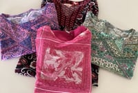 Image 4 of Memory Flowers custom created from a clients loved ones beautiful tops