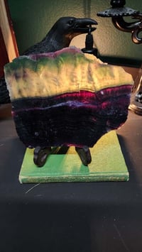 Fluorite slab