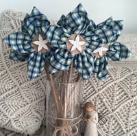 Image 2 of Memory Flowers custom created from a clients loved ones school uniform dress
