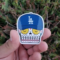 Image 2 of LA Calavera Mini Vinyl Sticker