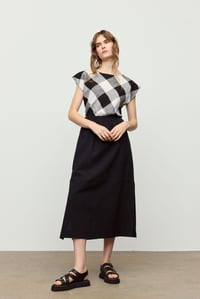 Image 1 of Kuwait bias shell tee gingham