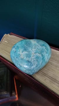 Amazonite heart