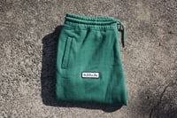 Image 1 of 633z3r All Patched Up Sweatpants - Kelp