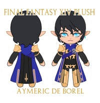 Image of Aymeric Plush - FFXIV