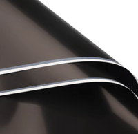 Black Floral Paper With White Border 