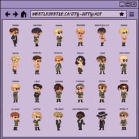 Image 3 of AOT Itty Bitty Keychains [PRE-ORDER]