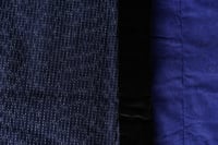 Image 4 of Hanten Jacket with Velvet collar/Indigo/ 100% Cotton