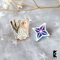 Image 1 of Crown & Primogem Mini pins