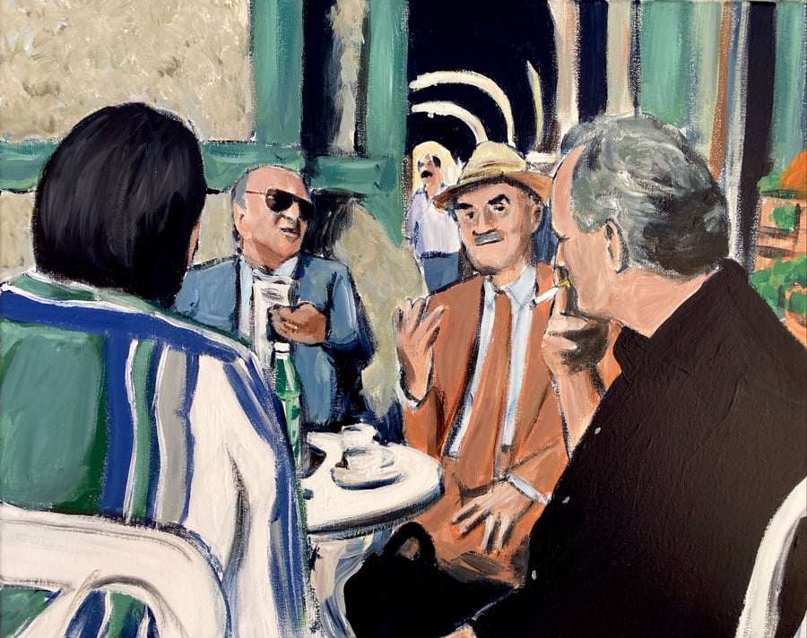 Image of “Commendatori” 2 x original painting set