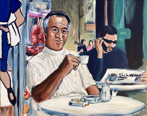 Image of “Commendatori” 2 x original painting set