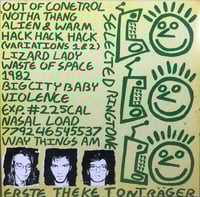 Image 2 of Coneheads "L.P. 1. Aka 14 Year Old High School PC​-​Fascist Hype Lords Rip Off Devo..." LP