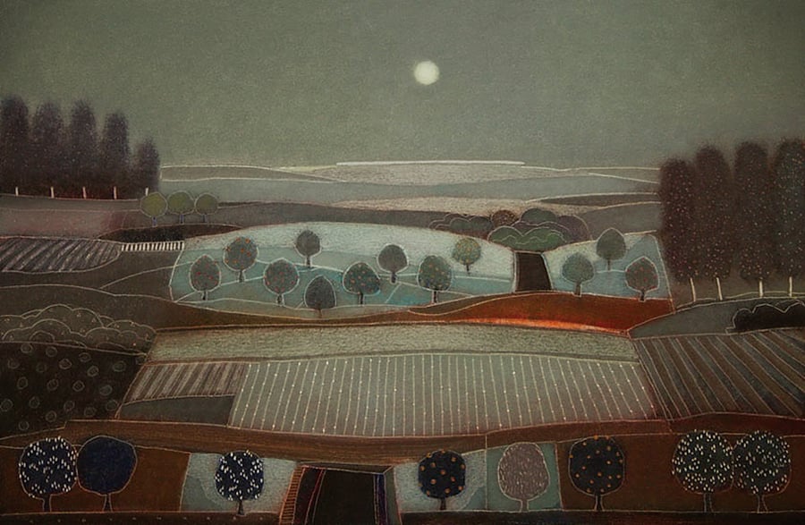 Image of Rob Van Hoek - 'When The Twilight Falls' - Original Oil On Canvas