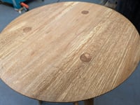 Image 3 of High stool  (Elm seat/Beech legs)