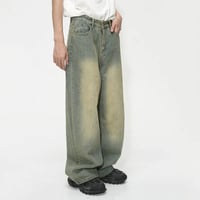 Image 2 of Vintage Men's Baggy Straight-Leg Jeans