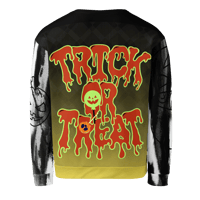 Image 10 of Trick or Treat Fright Meets Sweet Sweatshirt