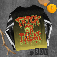 Image 12 of Trick or Treat Fright Meets Sweet Sweatshirt