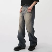 Image 5 of Men's Vintage High-Waist Wide-Leg Jeans