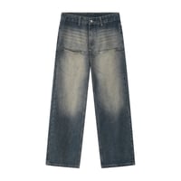 Image 1 of Men's Vintage High-Waist Wide-Leg Jeans