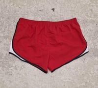 Image 2 of Back Flad red gym shorts