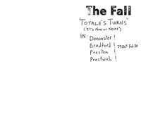 The Fall "Totale's Turns (It's Now Or Never)" LP 