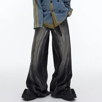 Image 2 of Men's Trendy Baggy Wide-Leg Jeans