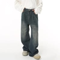 Image 4 of Men's Style Baggy Wide-Leg Jeans
