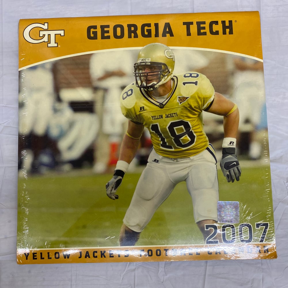 Image of Georgia Tech ACC Football 2007 Sealed Calendar.  