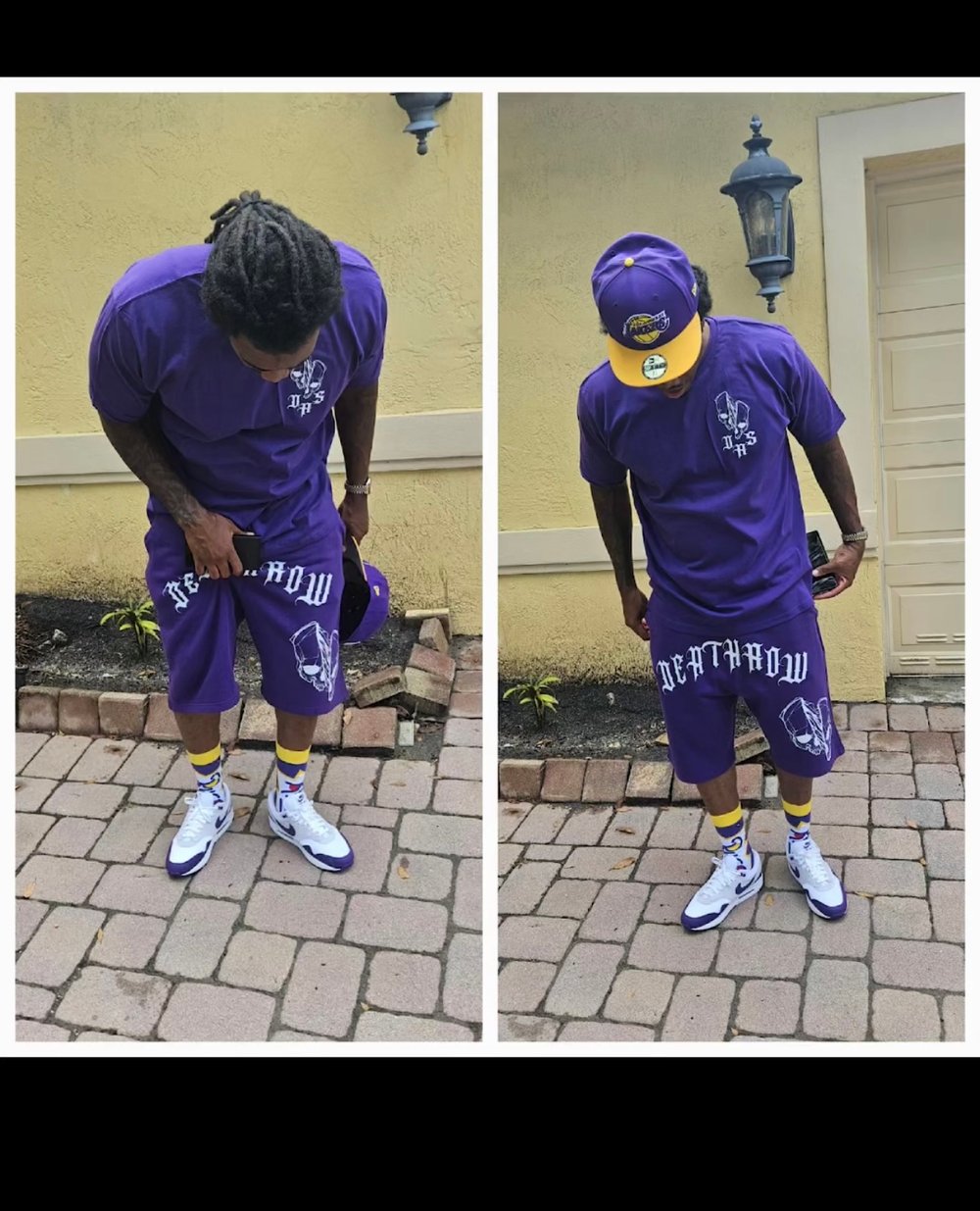Deathrow Shit Short Set