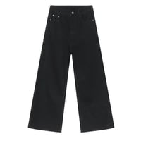 Image 6 of Men's Worn-Out Vintage Wide-Leg Jeans