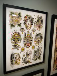Image 2 of Original flash painting Tibetan 