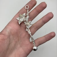 Image 3 of orchid stem necklace 1 