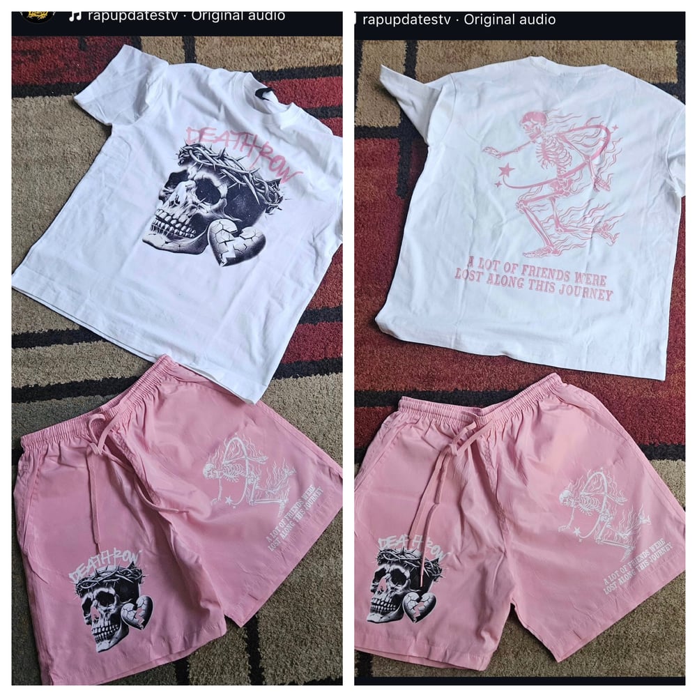 Deathrow Skull Short Set