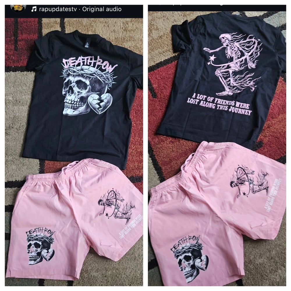Deathrow Skull Short Set