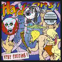 Hard-Ons "Very Exciting!" LP (red vinyl)