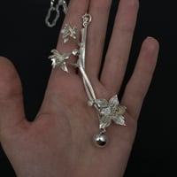 Image 2 of orchid stem necklace 2 