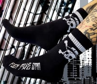 Image 2 of Fuck The 6tm Skull Socks
